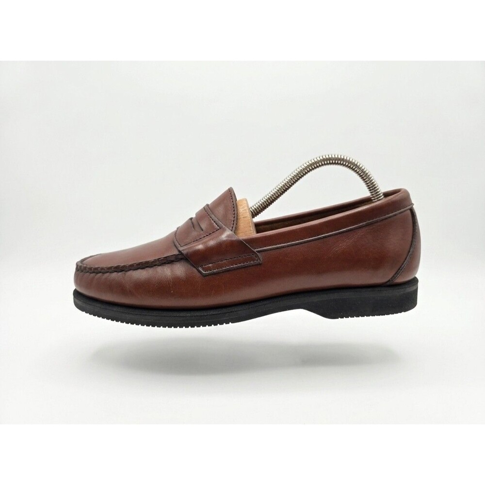 Sebago Lites Polaris Brown Leather Loafer Shoes Men's Made in USA Sz 8.5D